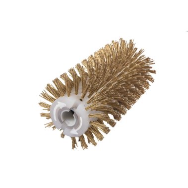 фото Щетка брашировальная 130 х 250 мм (стальная латунированная) JET RB.1020.COR