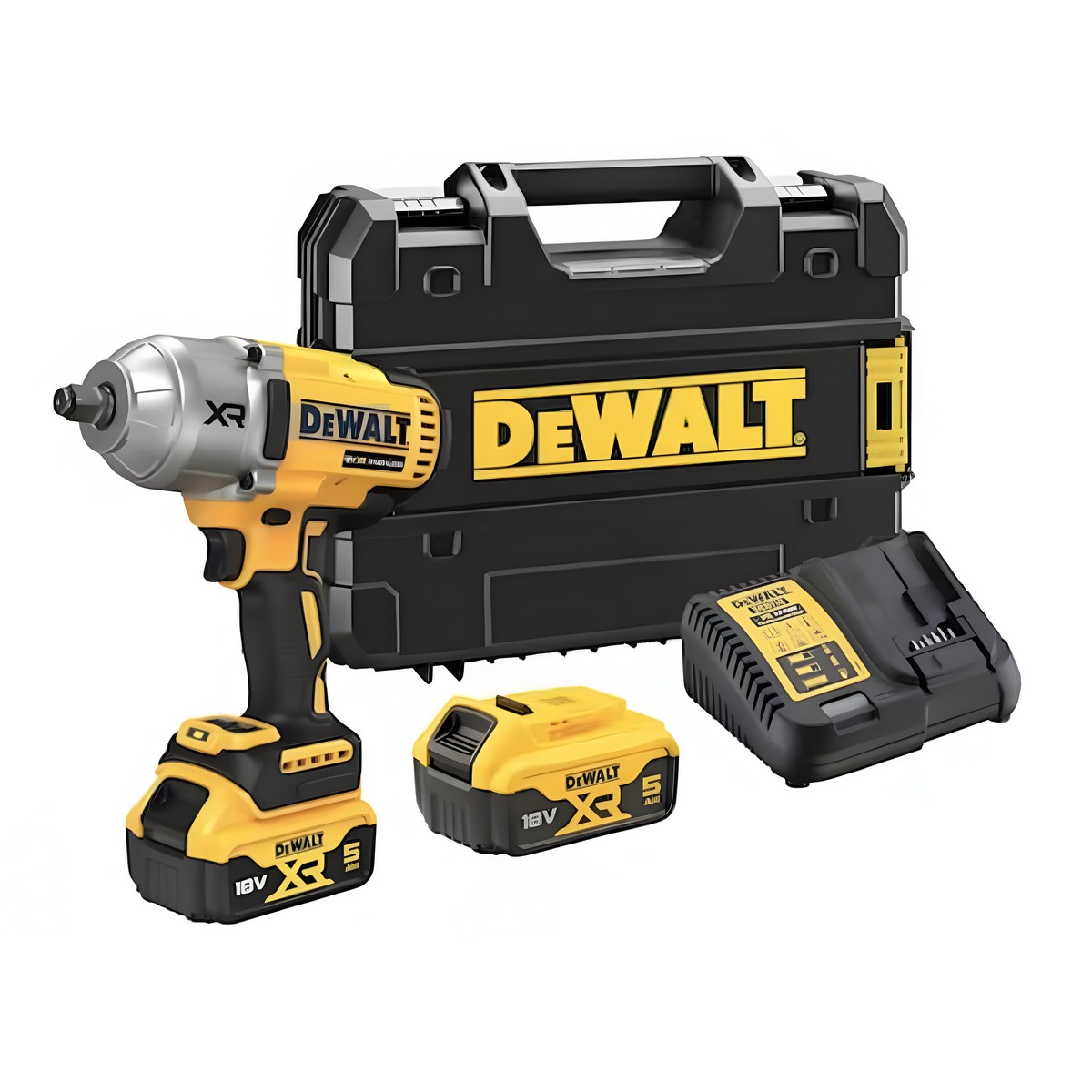 фото Гайковерт аккумуляторный ударный DEWALT DCF900P2T-QW