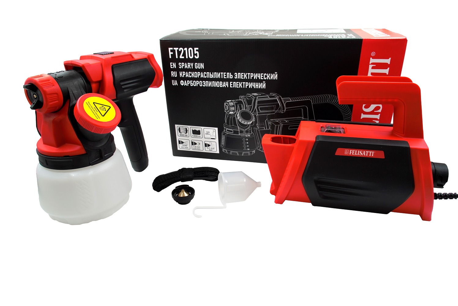 фото Краскораспылитель FELISATTI FT2105 (900ВТ)