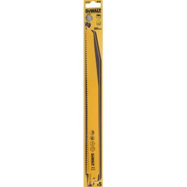 фото Полотно пильное 305 мм (5 шт., дерево с гвоздями/твердый пластик) DeWalt DT2350-QZ
