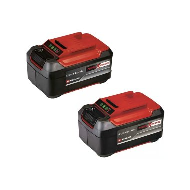 фото Комплект аккумуляторов Einhell PXC Twinpack 2 х 18 В, 5,2 А/ч, Li-Ion 4511526
