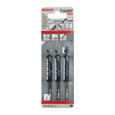 фото Полотно пильное T 144 DP Precision for Wood (3 шт.) BOSCH 2608633A31