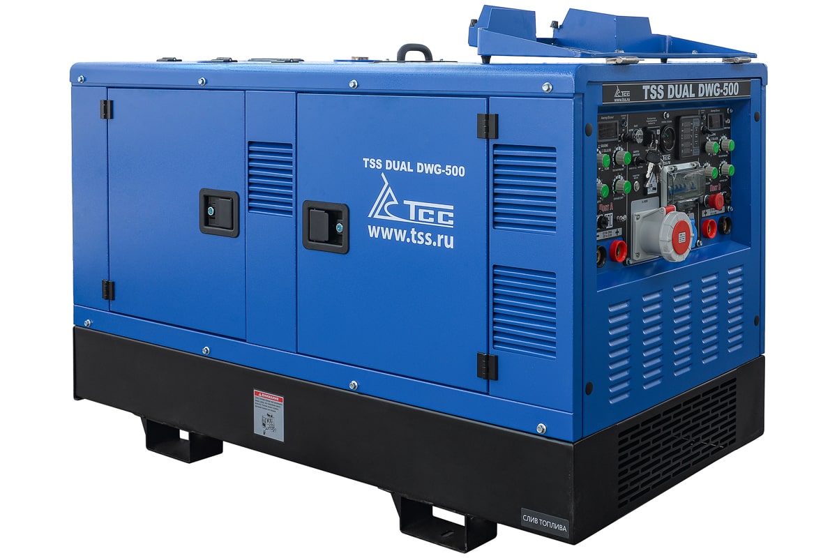 фото Двухпостовой дизельный сварочный генератор TSS DUAL DWG-500