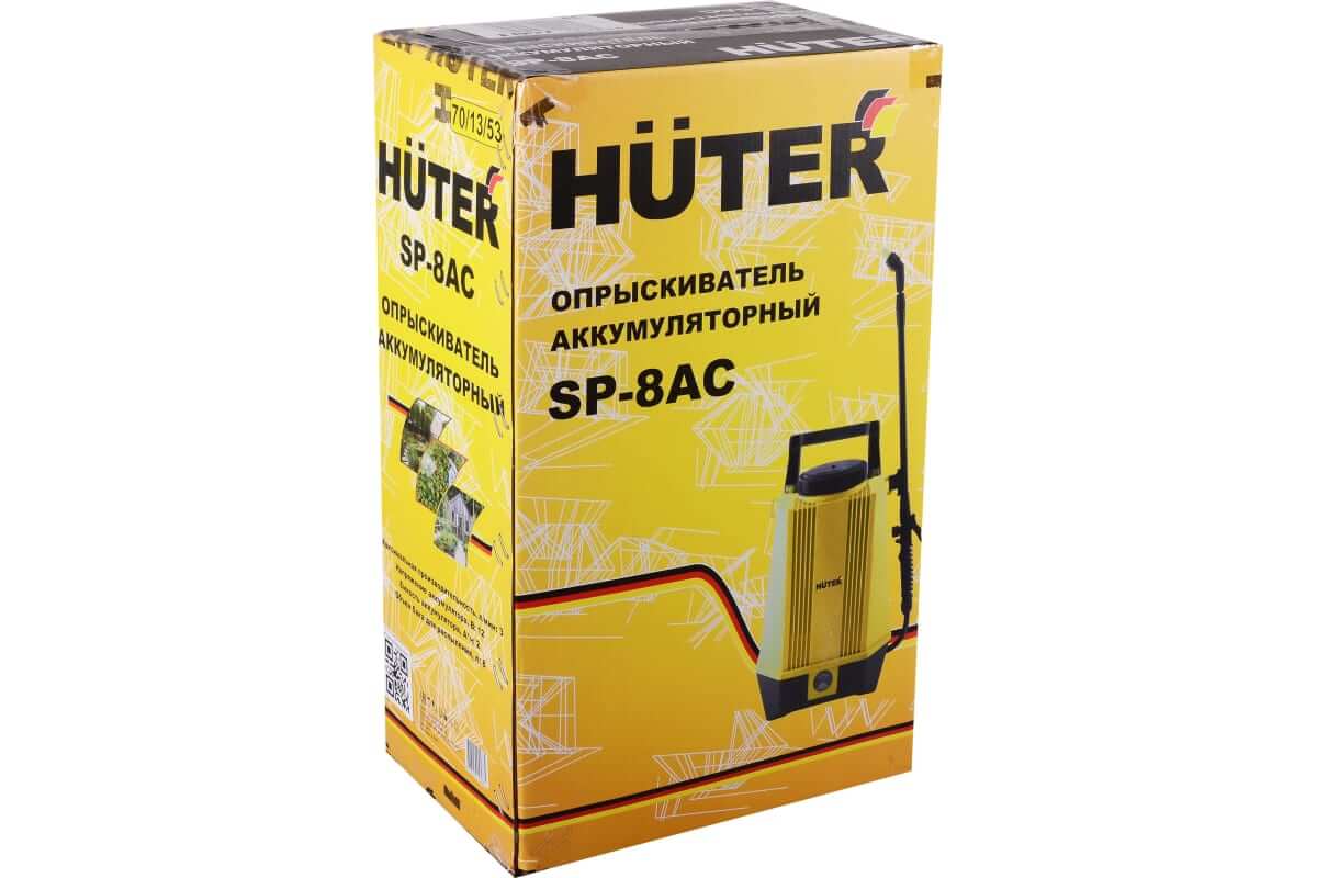 фото Опрыскиватель аккумуляторный HUTER SP-8AC