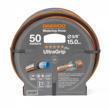фото Шланг UltraGrip 50 м, 5/8'' (15 мм) DWH 5127 DAEWOO