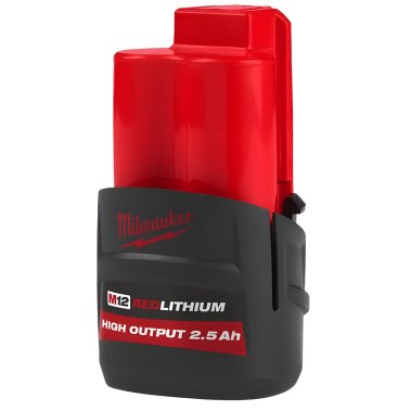 фото Аккумулятор M12 HB2.5 (12 В, 2,5 Ач, High Output) MILWAUKEE 4932480164