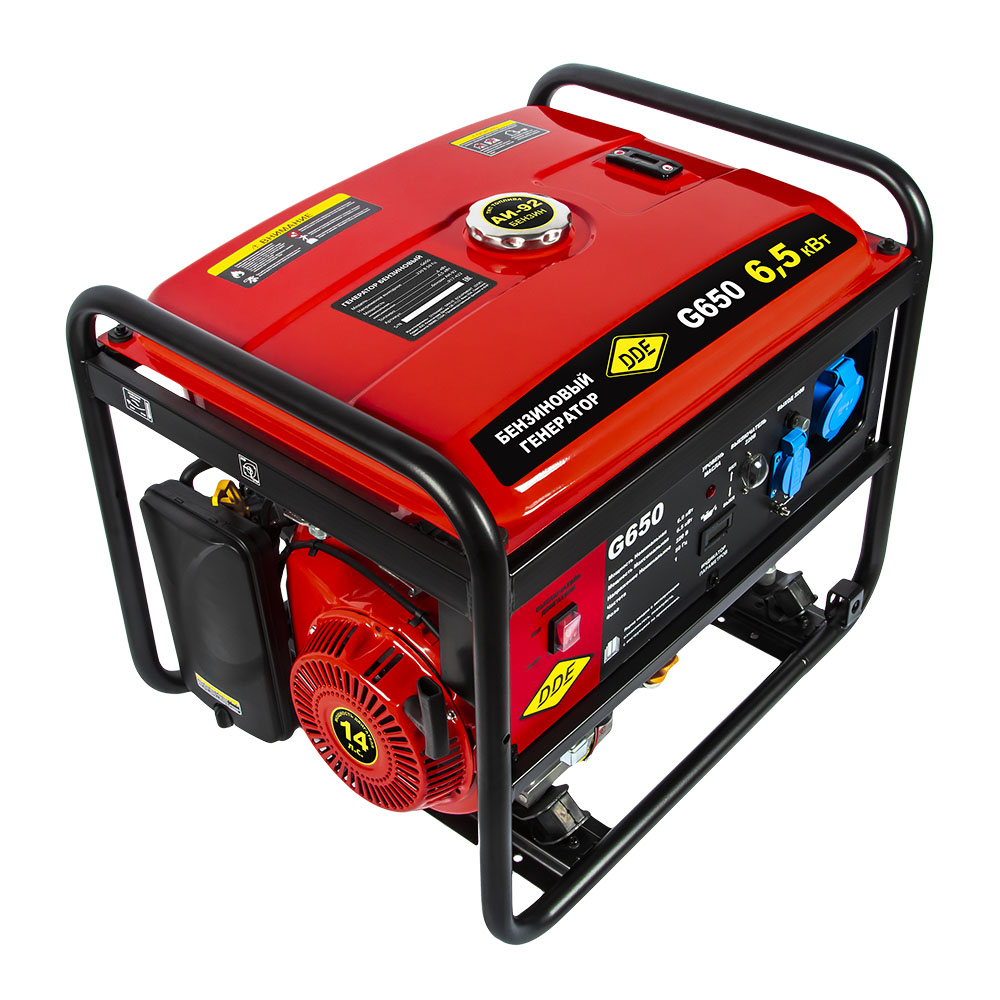 фото Генератор бензиновый DDE G650