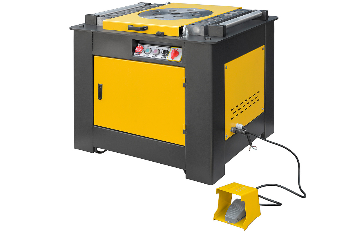 фото Станок для гибки арматуры с концевиком TSS GW 52В