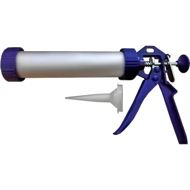фото Пистолет для герметика закрытый 310 мл КОБАЛЬТ 244-025