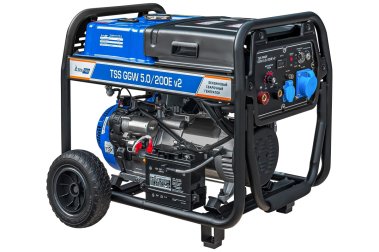 фото Бензиновый сварочный генератор TSS PROF GGW 5.0/200E v2