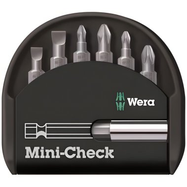 фото Набор бит Mini-Check (7 пр.) WERA WE-056295