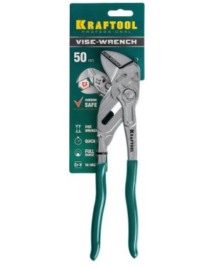 фото Клещи переставные/гаечный ключ 250 мм Vise-Wrench KRAFTOOL 22065