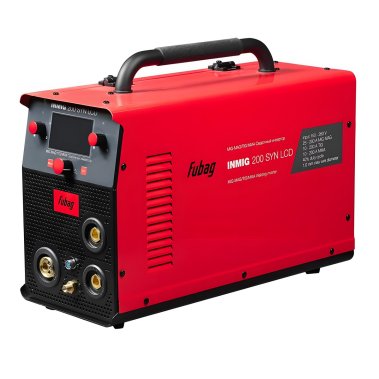 фото Инвертор-полуавтомат сварочный FUBAG INMIG 200 SYN LCD_new + горелка FB 250 3 м 31590.1