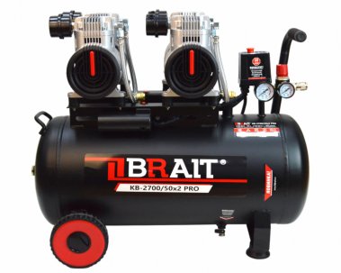 фото Компрессор воздушный BRAIT KB-2700/50X2 PRO 20.01.027.043