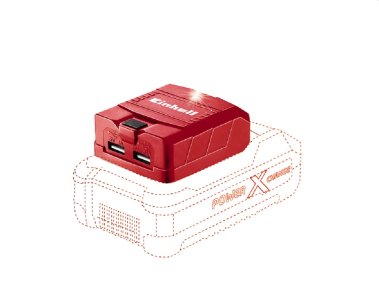 фото Устройство зарядное Einhell PXC TE-CP 18 Li USB-Solo (2xUSB) 4514120