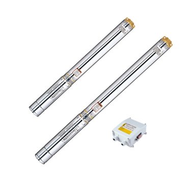 фото Насос скважинный LEO 4XR 10/24-4 (пульт управления)