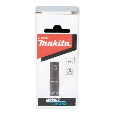 фото Головка ударная удлиненная 1/2'' 13 х 81,5 мм Impact Black MAKITA E-16449
