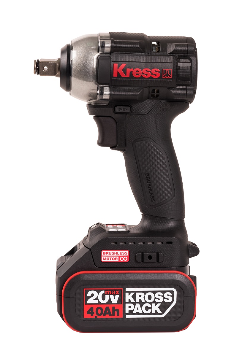 фото Гайковерт ударный аккумуляторный KRESS KU272.2