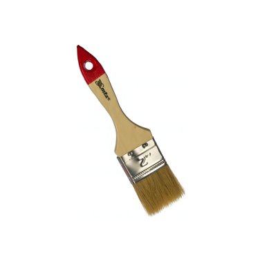 фото Кисть плоская "Стандарт"2" (50 мм), натуральная щетина, деревянная ручка// МТХ 82530