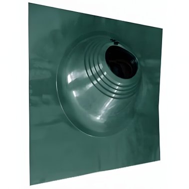 фото Уплотнитель дымохода кровельный (RES №1 сил. 75-200 угл. зеленый)