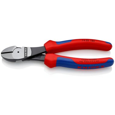 фото Бокорезы силовые 180 мм (черн) KNIPEX KN-7402180