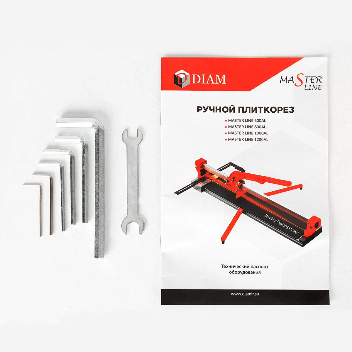 фото Плиткорез ручной DIAM Master Line-1200AL 600157
