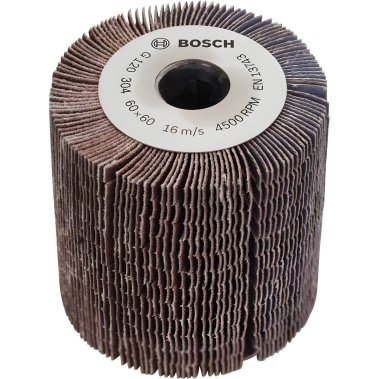 фото Валик шлифовальный ламельный 60 мм P120 BOSCH 1600A0014W