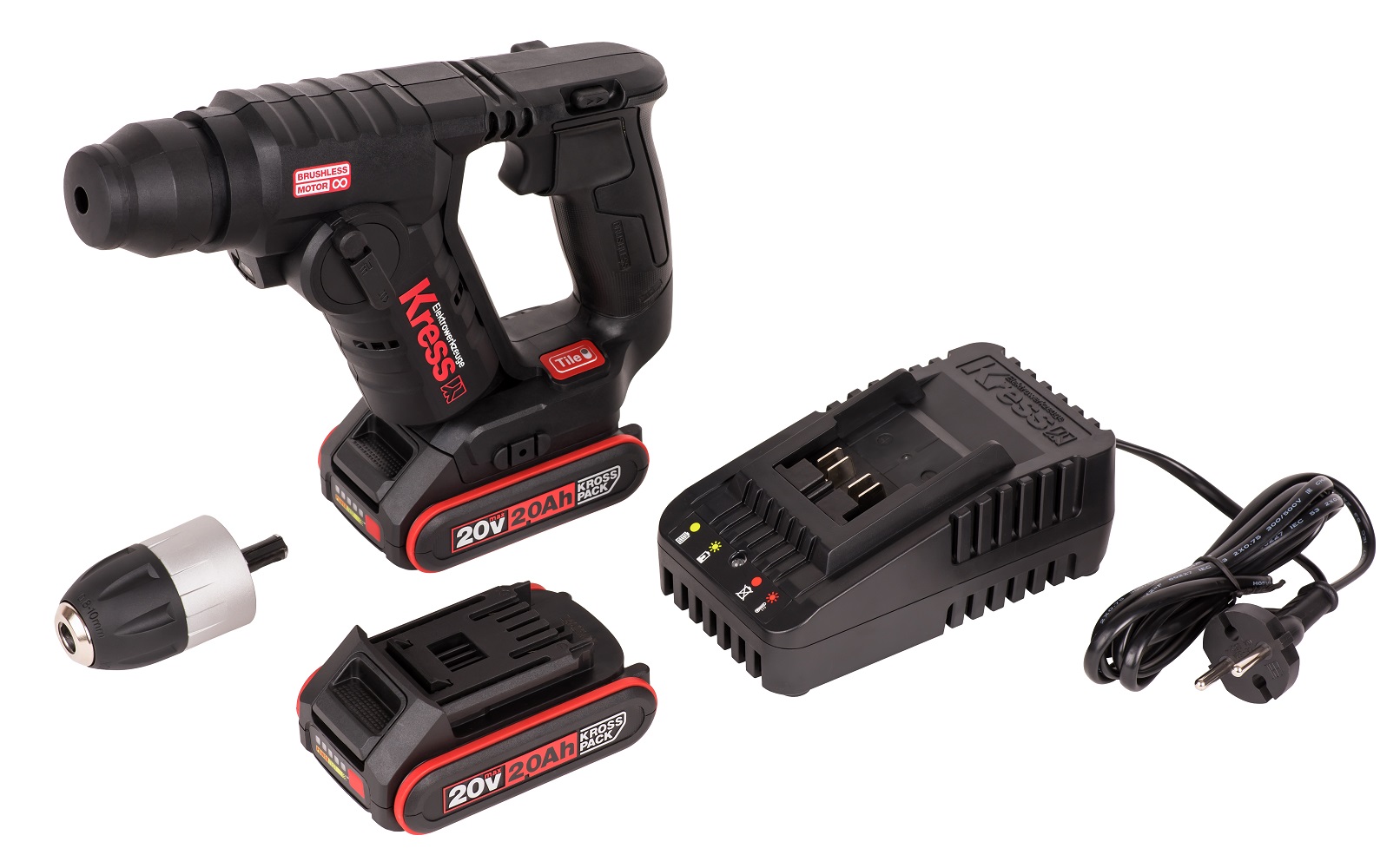 фото Перфоратор аккумуляторный KRESS KU380