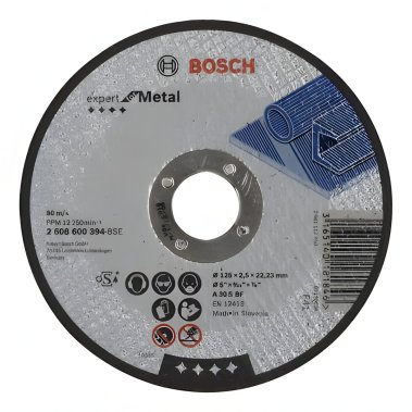 фото Круг отрезной 125 х 2.5 х 22.2 мм Expert for Metal BOSCH 2608600394