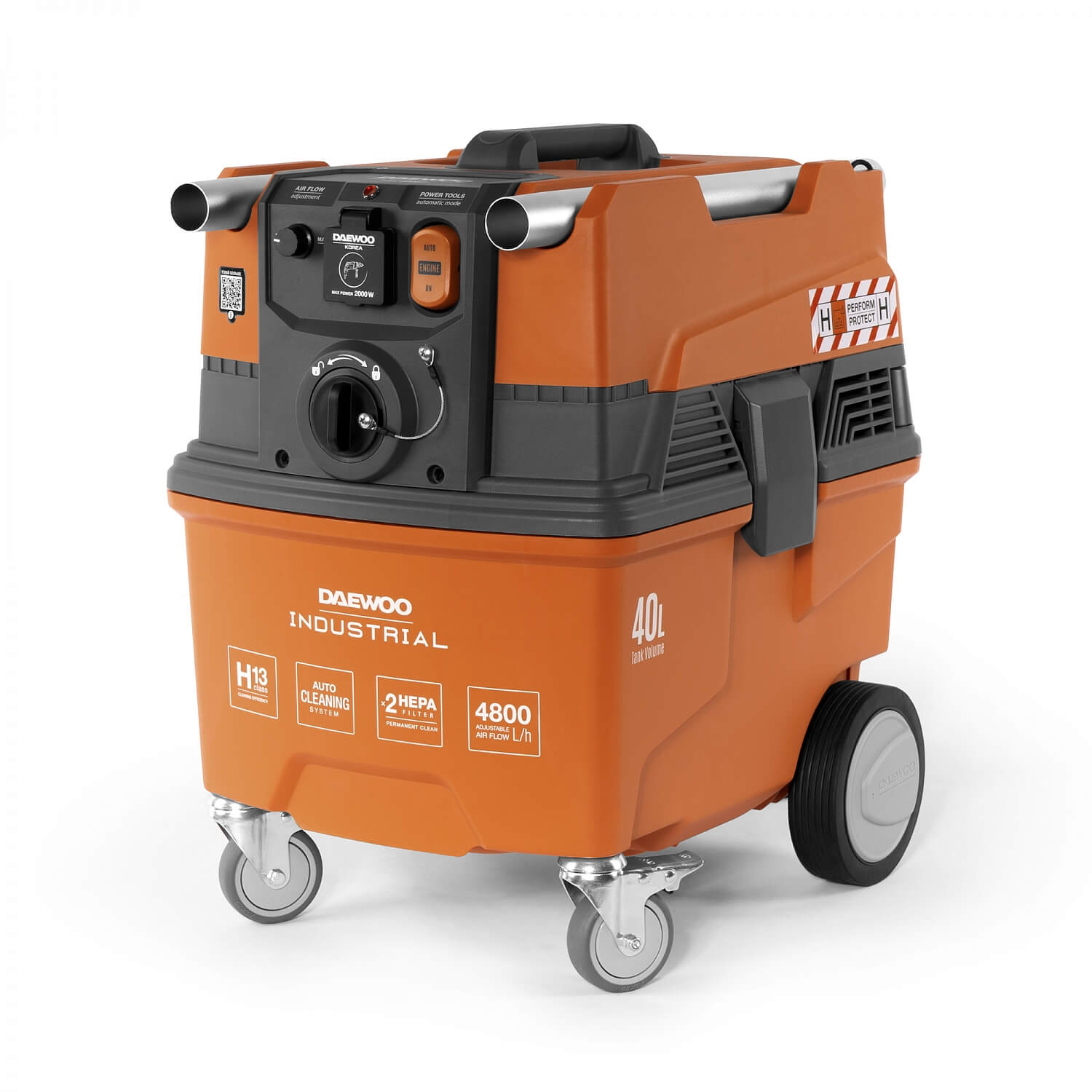фото Пылесос строительный DAEWOO DAVC 4000SD