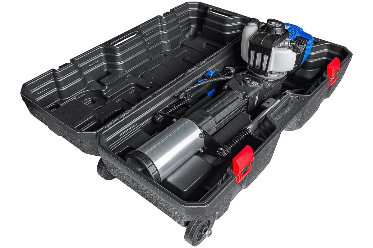 фото Бензиновый копер TSS-95GPDA (100мм) в кейсе (четырехтактный)