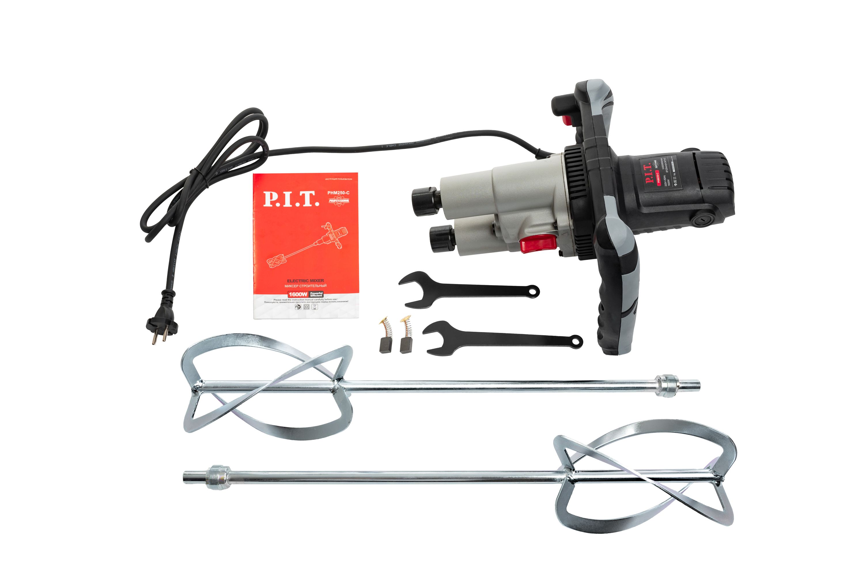 фото Миксер строительный электрический P.I.T. PHM250-С