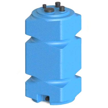 фото Бак топливный 250 л пластиковый (с обвязкой)