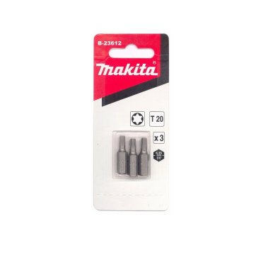 фото Бита T20 х 25 мм C-form (3 шт.) MAKITA B-23612