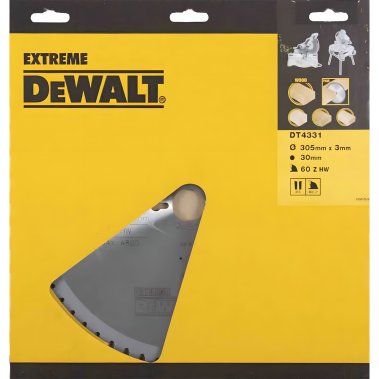 фото Диск пильный 305 х 30 мм 60T (дерево, фанера, МДФ) DeWalt DT4331