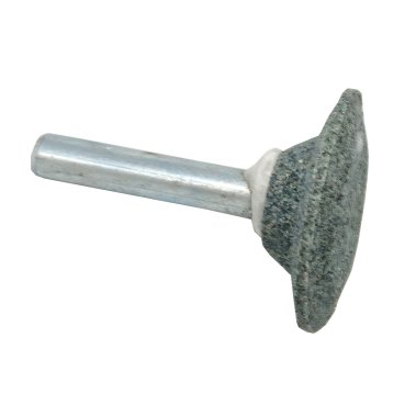 фото Шарошка абразивная 32 х 6 мм (дисковая, карбид кремния) ПРАКТИКА 641-398