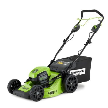 фото Газонокосилка аккумуляторная GREENWORKS GD60LM46SP (без АКБ и ЗУ) 2502907