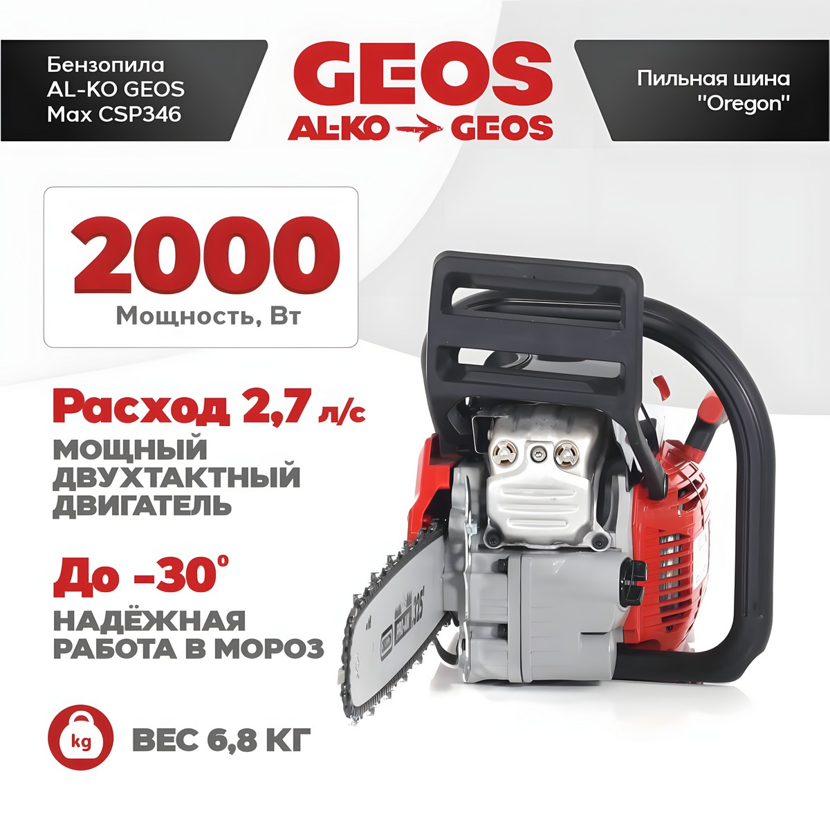 фото Бензопила GEOS Max CSP346 227520