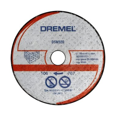 фото Круг отрезной DSM520 (для DSM20, камень) DREMEL 2615S520JA