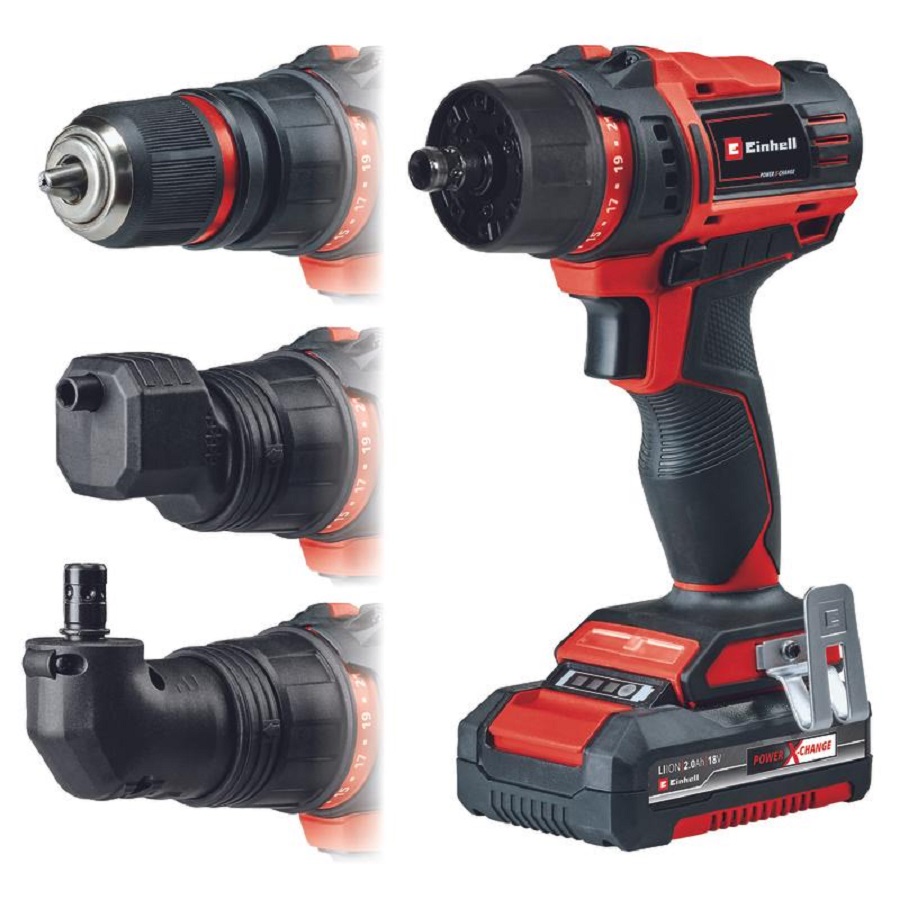 фото Дрель аккумуляторная Einhell PXC TE-CD 18/45 3X-Li 4513990