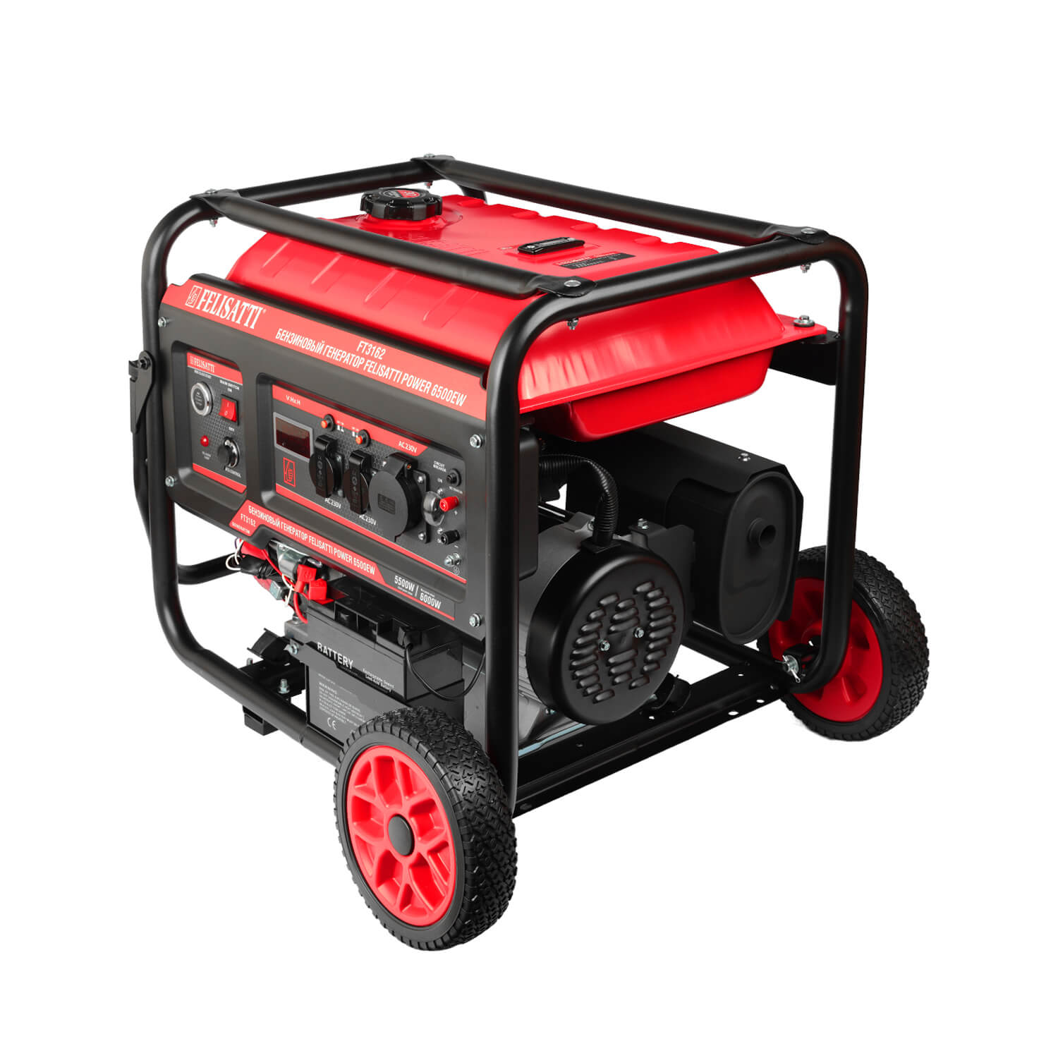 фото Генератор бензиновый FELISATTI POWER 6500EW