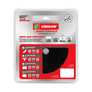 фото Диск 8T 255 мм UNISAW Professional Quality SPRO-05108