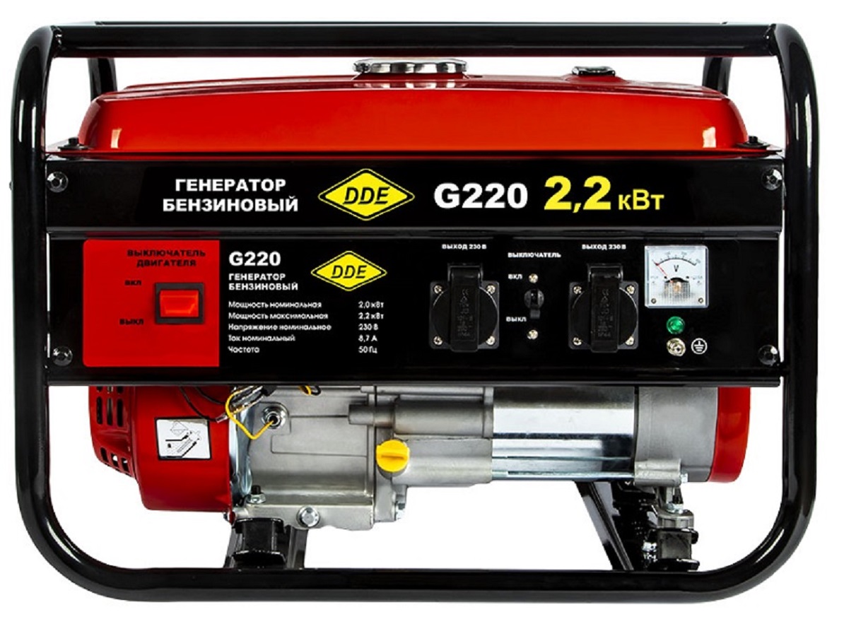 фото Генератор бензиновый DDE G220