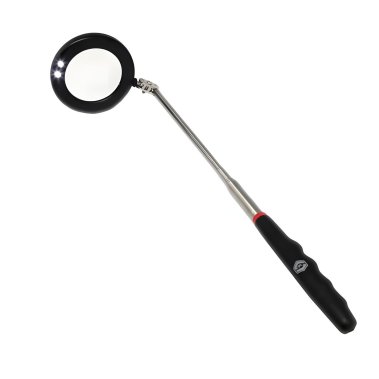 фото Зеркало инспекционное телескопическое D75 мм 280-870 мм (LED фонарик) КОБАЛЬТ 918-207
