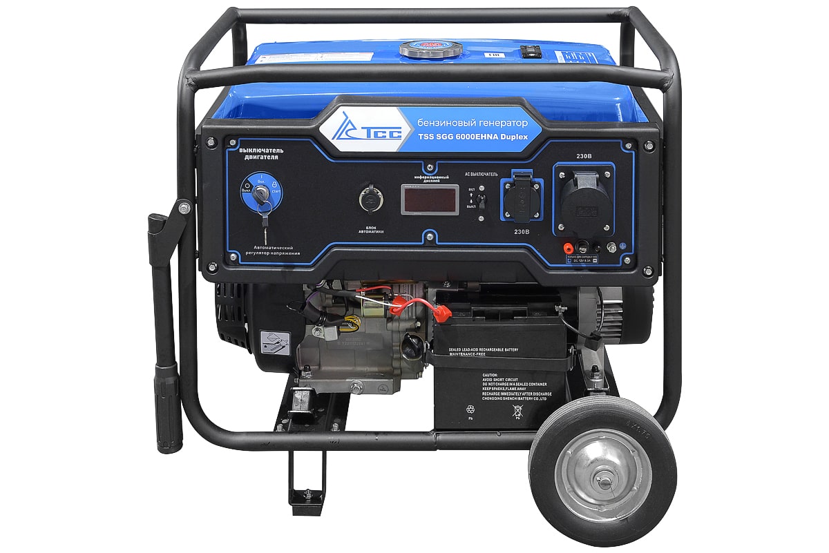 фото Бензогенератор TSS SGG 6000EHNA Duplex