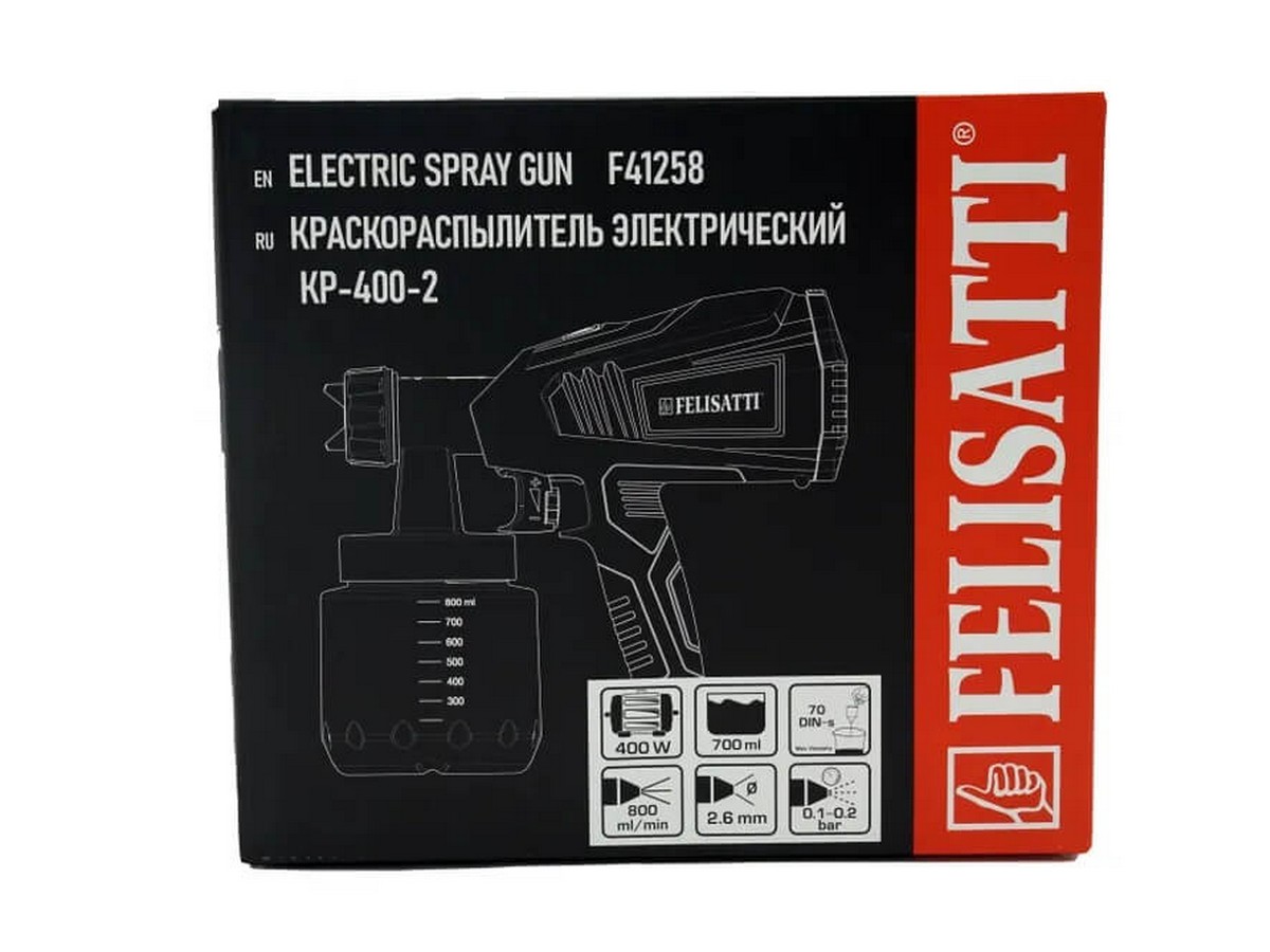 фото Краскораспылитель FELISATTI FT2100 (400ВТ)