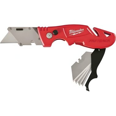 фото Нож строительный FASTBACK с отсеком для хранения лезвий MILWAUKEE 4932471358