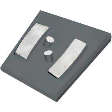 фото Франкфурт фрезеровальный 40х12.5х6.4 PCD - "Коготь" D0J2MS040806000