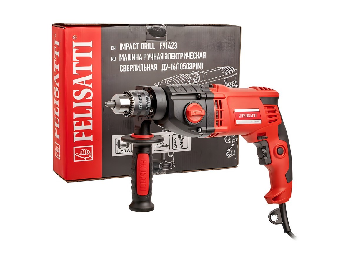 фото Дрель ударная FELISATTI FT9207 HD (1050ВТ, ключ.патрон)