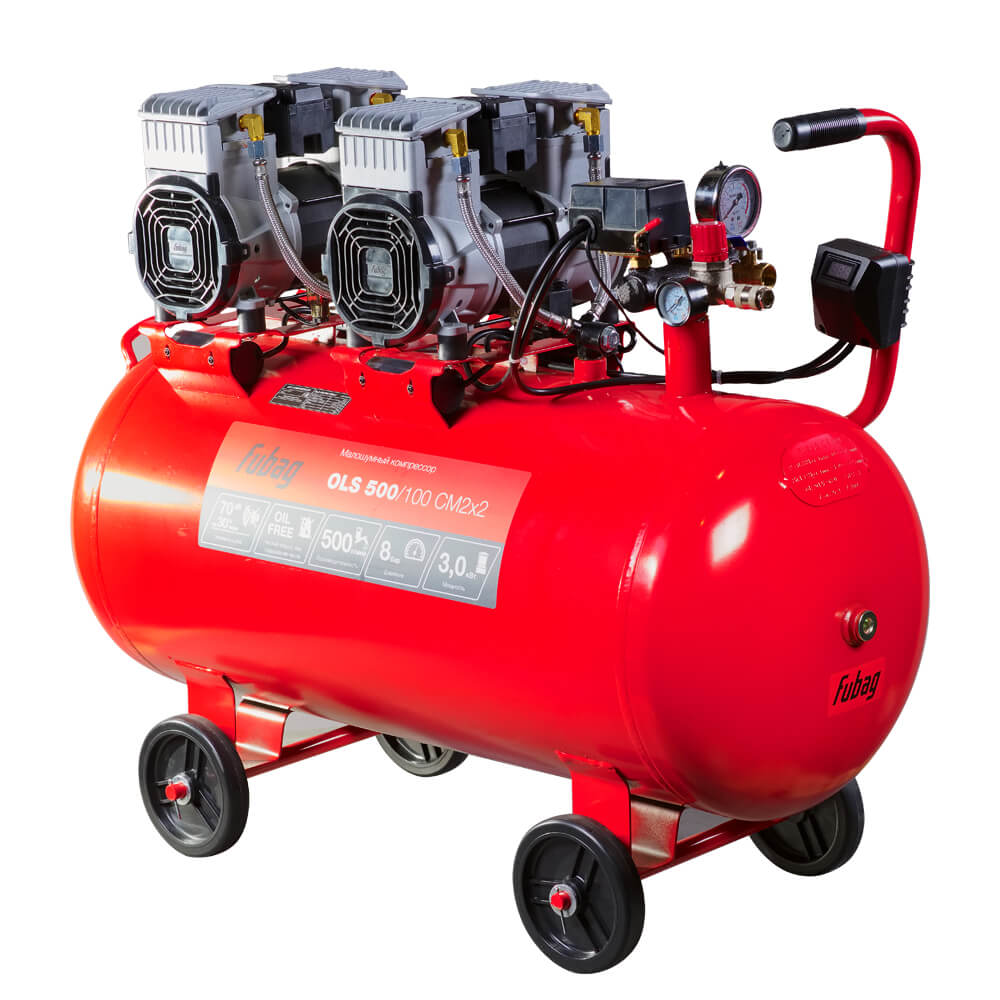 фото Компрессор FUBAG OLS500/100 CM2х2